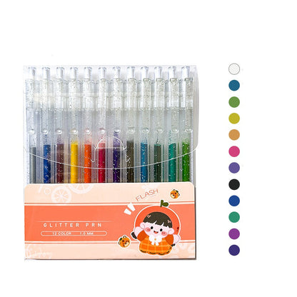 🎨 Quick-Drying Sparkle Pen Set for Cards, Planners and Scrapbooks