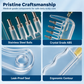 Transparent Hair Oil Applicator Comb