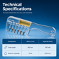 Transparent Hair Oil Applicator Comb