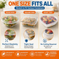 🎉 2026 Sale — Over 41,200 Sold!🥗Elastic Disposable Food Fresh‑Keeping Covers 🥡