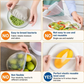 🎉 2026 Sale — Over 41,200 Sold!🥗Elastic Disposable Food Fresh‑Keeping Covers 🥡