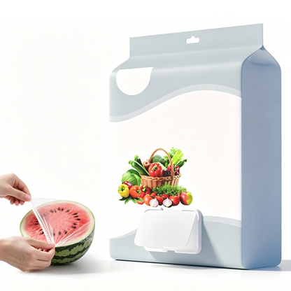 🎉 2026 Sale — Over 41,200 Sold!🥗Elastic Disposable Food Fresh‑Keeping Covers 🥡