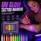 🥳HOT SALE! Glow Party Tattoo Pens🎉✨