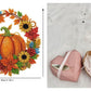 🍂 Autumnal Pumpkin Diamond-Pattern Wreath to Hang – Complete DIY Kit