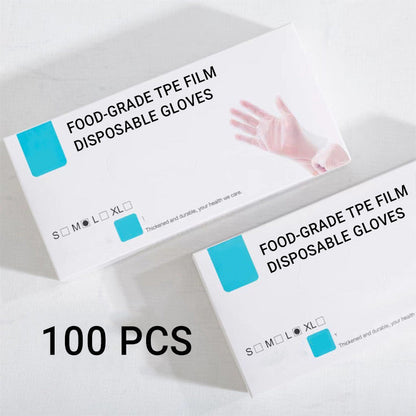 🎁2026 New Arrivals 50% OFF💥Food Grade Transparent Thickened Gloves – Durable, puncture-resistant & hygienic – Perfect for food prep, cleaning & cooking ✨