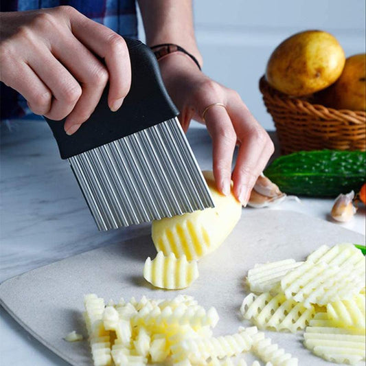 🔥🔥Compre 2 e leve 1 grátis🔥🔥 - Cortador de Pão Ondulado em Aço Inoxidável