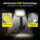 🛡️Luminária solar com sensor de movimento e clip