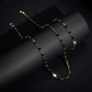 ✨POR TEMPO LIMITADO: 50% DE DESCONTO!⚡ Conjunto de Joias Brilhantes para Homem – Colar e Pulseira de Zircónias Cúbicas