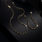 ✨POR TEMPO LIMITADO: 50% DE DESCONTO!⚡ Conjunto de Joias Brilhantes para Homem – Colar e Pulseira de Zircónias Cúbicas