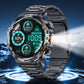 ⏳Oferta por Tempo Limitado⏰ Smartwatch para Atividades ao Ar Livre – Resistente, com Lanterna LED e Chamadas via Bluetooth – Para Desporto, Fitness e Aventura 🏔️🔦