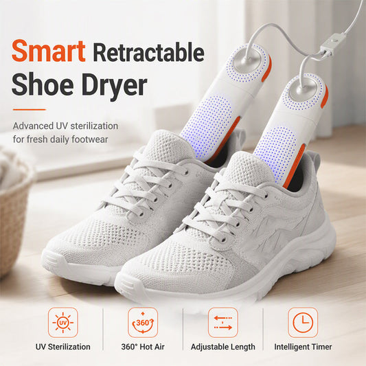 🎁Secador de sapatos elétrico retrátil com esterilização UV