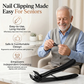 Long Handle Wide Jaw Nail Clipper for Seniors