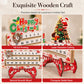 Wooden Christmas 25-Day Advent Countdown Calendar