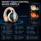 Open-Ear Clip-On Wireless Bluetooth Earbuds