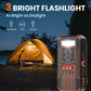 📢📢50% DESCONTO!! ⏰Power Bank Solar de 20000mAh com Lanterna LED