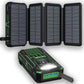 📢📢50% DESCONTO!! ⏰Power Bank Solar de 20000mAh com Lanterna LED