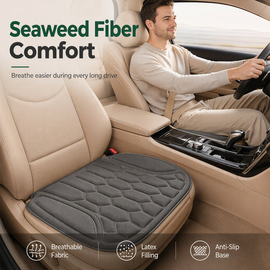 ❄️Summerfresh com 50% de desconto!🚗Almofada respirável para cadeiras auto – Almofada acolchoada antiderrapante para automóveis, SUV e carrinhas