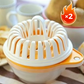✨Conjunto para fazer batatas fritas caseiras no micro-ondas com cortador e taça.