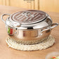 🎉 2026 Sale — Over 32,000 Sold!🍤 304 Stainless Steel Tempura Fryer Pot‑With Thermometer & Drain Rack 🍳