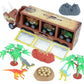 🦖⏰ DESCONTO TEMPORÁRIO DE 50% – Caminhão Musical Transportador de Dinossauros | Transportar, Brincar e Descobrir a Música