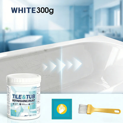 ⏳Oferta por tempo limitado com 50% de desconto⏰Kit de tinta premium para renovação de azulejos e banheiras