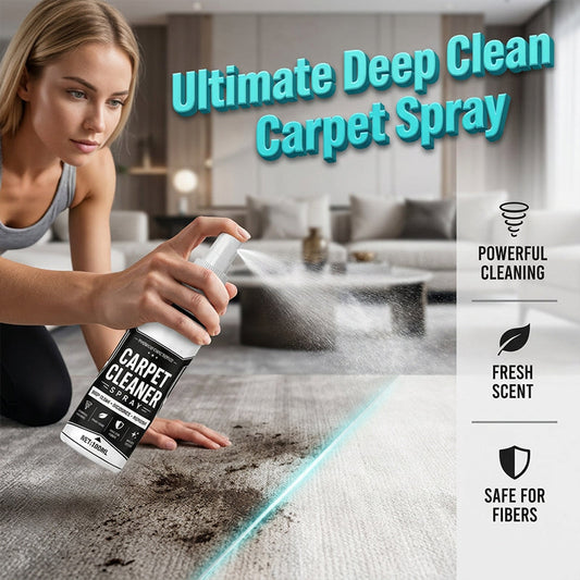 ✅Remova nódoas instantaneamente! Spray de limpeza profunda para carpetes — sem necessidade de esfregar.