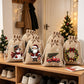 🎉 2026 Sale — Over 23,000 Sold!🎄 Christmas Drawstring Gift Bags‑Santa & Reindeer Polyester Pouches 🎁