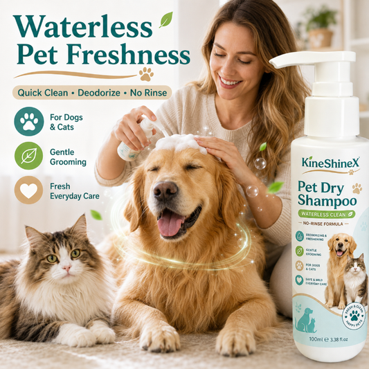 💞Mousse de Champô para Animais de Estimação Sem Enxaguamento