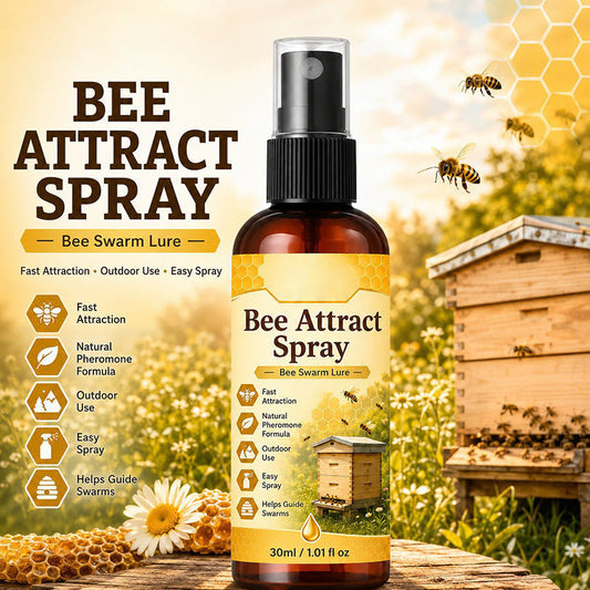 🐝PROMOÇÃO IMPERDÍVEL! Spray Natural Atrativo para Abelhas em Ambientes Exteriores