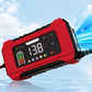 ✨Carregador de bateria inteligente para automóvel 12V 6A com visor LCD