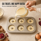 🎁Forma de mini bolo Bundt antiaderente com várias cavidades