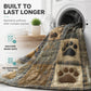 🐶POR TEMPO LIMITADO: 50% DESCONTO! 🐾Cobertor de Flanela Macia com Estampado de Patinhas – Acolhedor, Quentinho e Bonito para Decorar a Casa 🛌