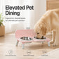 🐾 50% de desconto! ✨ Taças Duplas Elevadas e Removíveis para Animais de Estimação – Design Ergonómico para Proteção do Pescoço, Aço Inoxidável e Materiais de Grau Alimentar – Refeições Confortáveis para Gatos e Cães de Porte Pequeno 🍽️
