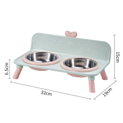 🐾 50% de desconto! ✨ Taças Duplas Elevadas e Removíveis para Animais de Estimação – Design Ergonómico para Proteção do Pescoço, Aço Inoxidável e Materiais de Grau Alimentar – Refeições Confortáveis para Gatos e Cães de Porte Pequeno 🍽️