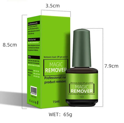 🌿 Compre 1 e leve outro GRÁTIS! 🛡️💅 Removedor de Verniz Mágico Melhorado