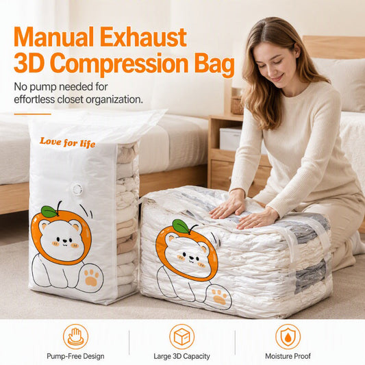 📦Sacos de Armazenamento a Vácuo para Poupar Espaço👕