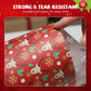 📢📢50% de desconto!! ⏰ Papel Kraft Vintage – Festivo e perfeito para presentes ✨