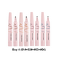 💗ÚLTIMO DIA DE PROMOÇÃO: 50% DESCONTO⚡🖤 Lápis de Sobrancelhas à Prova de Água com Ponta de 4 Pontas | Traços Ultrafinos para um Efeito Natural de Fio a Fio 💗 | Duração de 24 Horas e À Prova de Borrões 🌧️