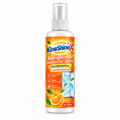 🥳Campeão de Vendas 2026🥾 Spray Desodorizante para Frigorífico – Neutralização Poderosa de Odores, Limpeza Profunda de Sujidade – Aroma Cítrico – Multissuperfícies – Não Necessita de Enxaguar! 🛡️💨