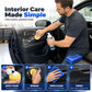 Produto de Limpeza em Espuma Multifuncional e Restaurador de Couro e Vinil para Interior de Automóveis (50 ml)