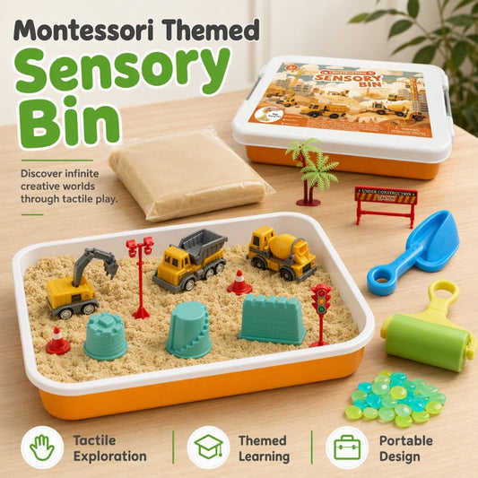 🥳PROMOÇÃO IMPERDÍVEL 2026🥳💞Mais de 50 mil unidades vendidas! 🧸🌿 50% de desconto! Conjunto de mesa sensorial com areia para crianças – brincadeira prática, desenvolvimento da motricidade fina e diversão longe dos ecrãs! 🛡️✨