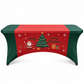 ✨🍎Toalha de Mesa Elástica de Natal para Mesas Retangulares
