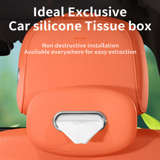 ✨50% DESCONTO! 🚗 Suporte para lenços de papel para encosto de cabeça – Mantenha os lenços sempre à mão e o interior do seu carro organizado ✨