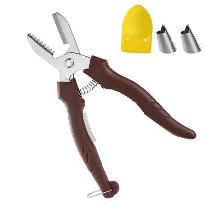 🌰 50% DESCONTO POR TEMPO LIMITADO! ⚡ Tesoura 2 em 1 para Castanhas – Lâmina Dupla, Menos Esforço, Segura ✨