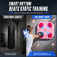🔥 Target de Boxe Eletrónico com Música para Crianças, com Treino de Reação e Ritmo para Fitness em Casa e Alívio do Stress