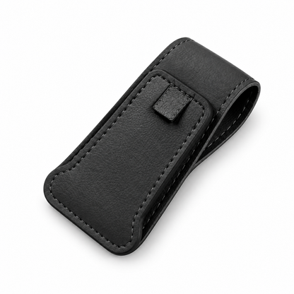 🕶️ Suporte Duplo de Óculos para Carro com Clipe para Óculos e Cartões/Tickets