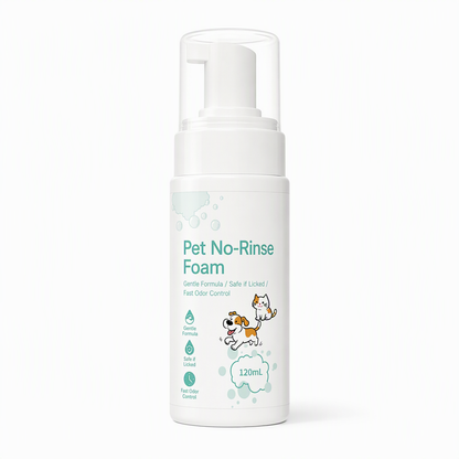 🐾 Oferta Antecipada de Natal: A Metade do Preço! ✨ Espuma de Limpeza a Seco para Animais de Estimação — Mousse suave, sem necessidade de enxaguamento e com extratos botânicos — Perfeita para viagens e para o inverno 🌿