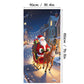 🎄 Christmas Door Cover – 90 × 180 cm