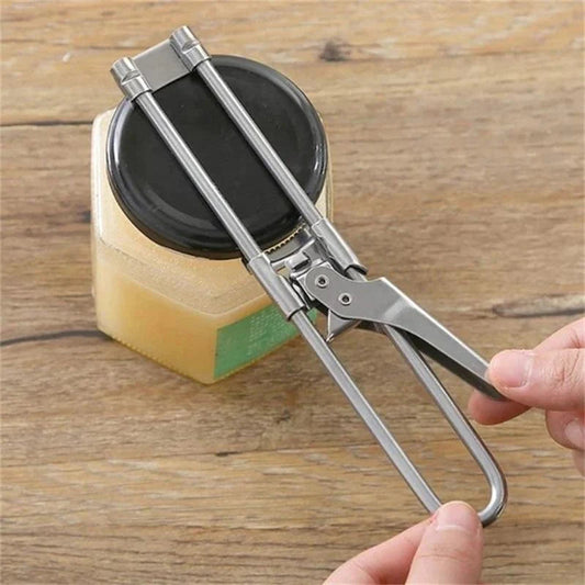 ✨Abridor de Latas Multifuncional Ajustável em Aço Inoxidável