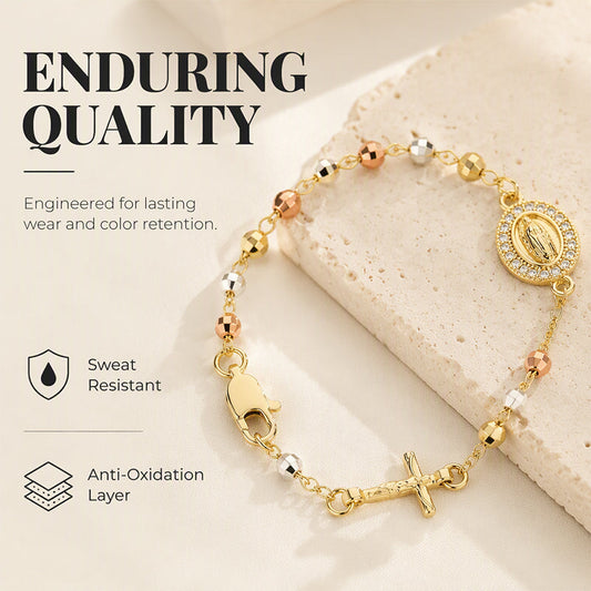 ⏳🔥POR TEMPO LIMITADO: 50% DESCONTO! Adicione um toque de elegância instantaneamente! Pulseira de contas ajustável.